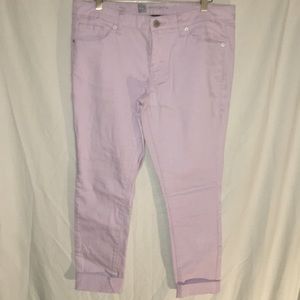 Light Pink skinny premium denim